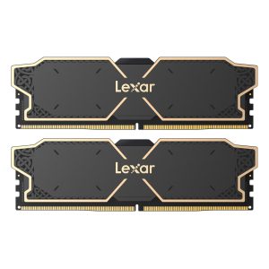 Lexar THOR OC 32GB Kit (2x16GB) DDR5-6000 Schwarz UDIMM Desktop-Arbeitsspeicher mit Overclocking