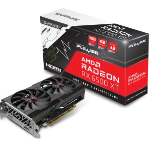 Sapphire Pulse Radeon RX 6500XT Grafikkarte – 4GB GDDR6, HDMI, DP