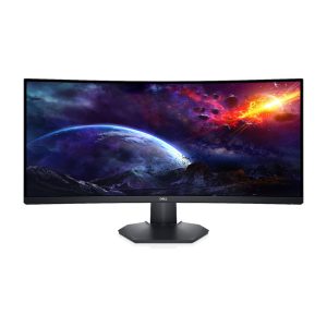 Dell S3422DWG Gaming Monitor – Curved, 144Hz, FreeSync Premium