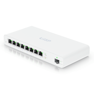 Ubiquiti UISP Router 8x Gigabit Ethernet, 1x SFP, 110W PoE-Budget