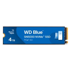 WD Blue SN5000 SSD 4TB M.2 PCIe Gen4 NVMe Internes Solid-State-Module