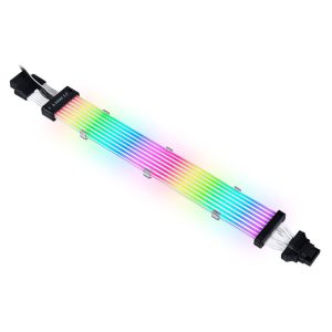 Lian Li Strimer Plus V2 12VHPWR 16- zu 16-Pin Verlängerung – 320mm, 8 LED-Bahnen