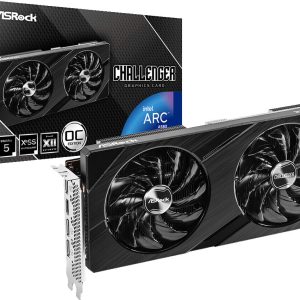 ASRock Intel Arc A580 Challenger OC Grafikkarte – 8GB GDDR6, HDMI, 3x DP