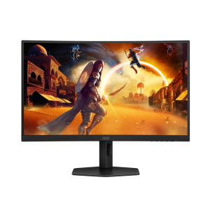 AOC Gaming CQ27G4X 27 Zoll QHD Curved Monitor, 180 Hz, 0.5 ms, FreeSync Prem., HDR10 (2560×1440, DisplayPort, 2x HDMI) schwarz/grau