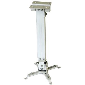 Celexon Deckenhalterung MultiCel4070W – Deckenabstand 40 bis 70 cm, neig u. schwenkbar, Tragkraft 25kg