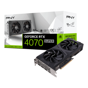 PNY GeForce RTX 4070 SUPER 12GB Verto OC – 12GB GDDR6X, 1x HDMI, 3x DP