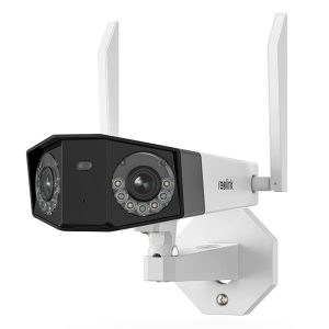 Reolink Duo Series W730 WLAN surveillance camera 8MP (4608×1728), IP66 weather protection, night vision in color, two-objective system