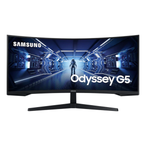 Samsung Odyssey G5 C34G55TWWP Gaming Monitor – 165Hz, WQHD