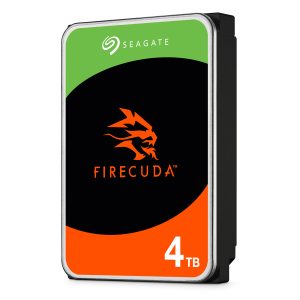 Seagate FireCuda 4TB 3.5 Inch SATA 6Gb/s + Rescue – Internal CMR Gaming Hard Drive