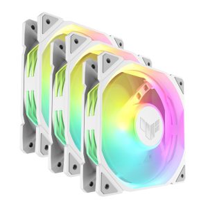 ASUS TUF Gaming TR120 ARGB Reverse Blade White 3IN1 Housing fan