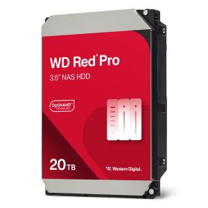 Western Digital WD Red Pro 20TB 3.5 Zoll SATA Interne NAS Festplatte (CMR)