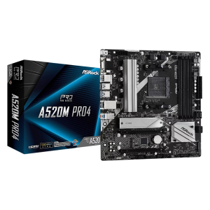 ASRock A520M PRO4 Mainboard AM4 Sockel