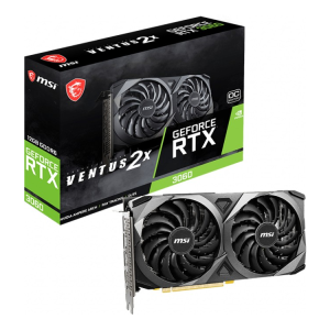 MSI GeForce RTX 3060 Ventus 2X 8G OC Grafikkarte – 3x DisplayPort/1x HDMI