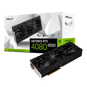 PNY GeForce RTX 4080 SUPER 16GB Verto OC – 16GB GDDR6X, 1x HDMI, 3x DP