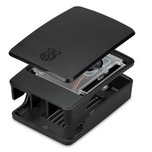 Original Raspberry Pi 5 Plastik Gehäuse – schwarz/grau