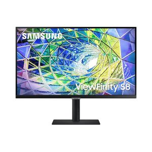 Samsung ViewFinity S8 S27A800UNP Office Monitor – 4K, IPS, USB-C