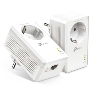 TP-Link AV1000 Gigabit Powerline Set with sockets 2 x adapter, up to 1000 Mbit/s, HomePlug AV2 Standard