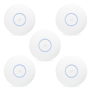 5 Pack Ubiquiti AC Pro WLAN Access Point AC1750 Dual Band, 2x GbE LAN