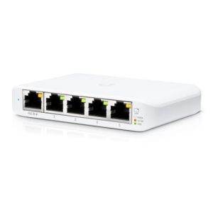 Ubiquiti Flex Mini Managed Switch 5x Gigabit Ethernet, 1x PoE+ (zur Stromversorgung)