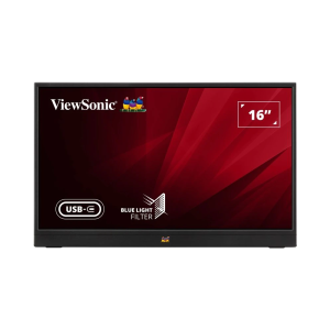 ViewSonic VA1655 Portabler Monitor – IPS-Panel, USB-C