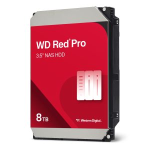 Western Digital WD Red Pro 8TB 3.5 Zoll SATA (WD8005) Interne NAS Festplatte (CMR)