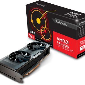 Sapphire Radeon RX 7800XT Gaming – 16GB GDDR6, HDMI, 3x DP