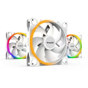 be quiet! LIGHT WINGS WHITE 140mm PWM | 3er-Pack housing fan