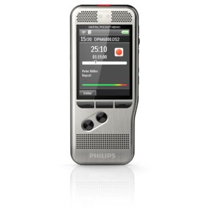 Philips Pocket Memo DPM6000 Digitales Diktiergerät mit 2Mic-Stereoaufnahme