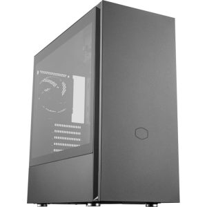 Cooler Master Silencio S600 Midi Tower ATX Gehäuse, Glasfenster, schallgedämmt