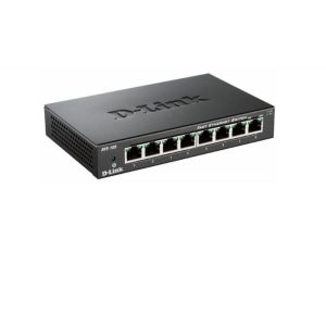 D-Link DES 108 – Switch – 8 x 10/100 – Desktop