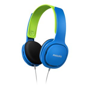 Philips SHK2000BL/00 On Ear Kopfhörer für Kinder – Blau / Grün