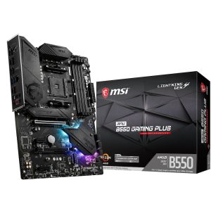 MSI MPG B550 Gaming Plus ATX motherboard base AM4 M.2/DP/HDMI