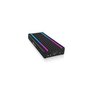 RaidSonic Icy Box IB-1824ML-C31 USB Type-C Gehäuse für M.2 NVMe SSD beleuchtet