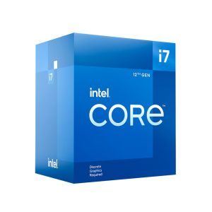 INTEL Core i7-12700F 2.1GHz 8+4 Cores 25MB Cache socket 1700 (Boxed with fan)