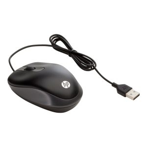 HP Kabelbebundene USB Travel Maus Schwarz (G1K28AA)