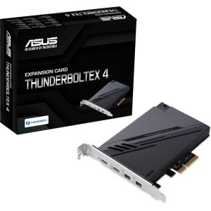 ASUS ThunderboltEX 4, extension card for TB 4, PCIe 3.0 x4, DP 1.4, USB-C