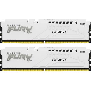 64GB (2x32GB) KINGSTON FURY Beast White EXPO DDR5-6000 CL36 RAM Speicher Kit