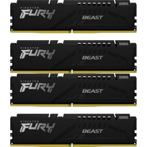 64GB (4x16GB) KINGSTON FURY Beast Black XMP DDR5-5600 CL40 RAM Speicher Kit