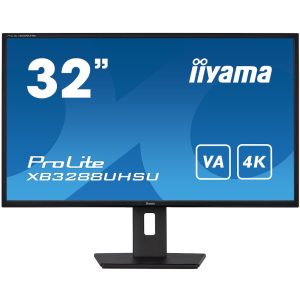 iiyama ProLite XB3288UHSU-B5 80cm (32″) 4K UHD VA Monitor HDMI/DP/USB 60Hz LS