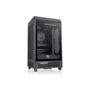 THERMALTAKE The Tower 200 Mini-Tower Mini-ITX Gehäuse mit Sichtfenster schwarz