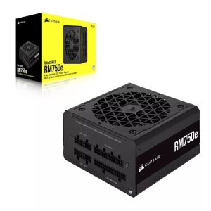 Corsair RM750e 750 Watt Netzteil 80+ Gold ATX3.0 PCie5.0 (modular) 120mm Lüfter