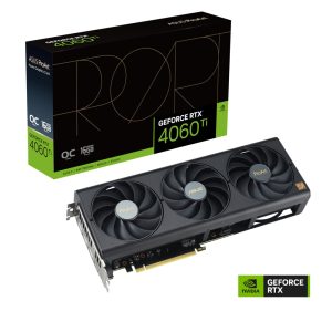 ASUS ProArt RTX 4060Ti OC Grafikkarte 16GB GDDR6X, 1xHDMI, 3xDP