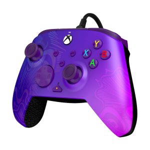 PDP Gaming Controller für Xbox Series X|S, Xbox One und PC | Rematch Purple Fade