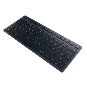 CHERRY KW 7100 Mini BT, Slate Blue – Bluetooth Multi-Device Keyboard