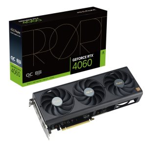 ASUS ProArt GeForce RTX 4060 OC Gaming Grafikkarte 8GB GDDR6, 1xHDMI, 3xDP