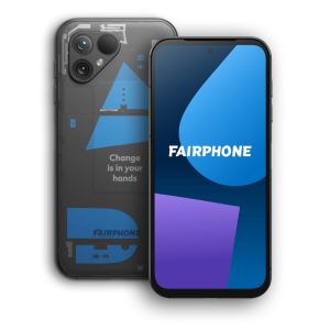 Fairphone 5 5G Dual-SIM 8GB/256GB transparent Android 14 Smartphone