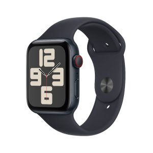 Apple Watch SE (2. Gen) LTE 44mm Alu Mitternacht Sportarmband Mitternacht – S/M