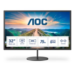 AOC Q32V4 80cm (31,5″);) QHD IPS Office Monitor 16:9 HDMI/DP 75Hz 4ms Sync