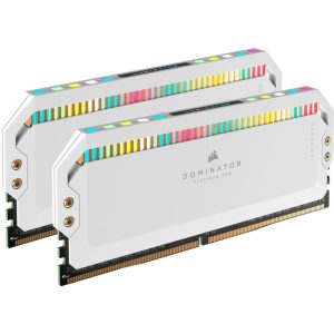 Corsair Dominator Platinum RGB 32GB DDR5-6200 Kit (2x16GB), CL36, weiß