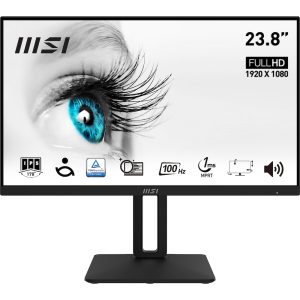 MSI Pro MP242APDE 60cm (23,8″) FHD IPS Office Monitor 16:9 HDMI/DP/VGA 100Hz 4ms